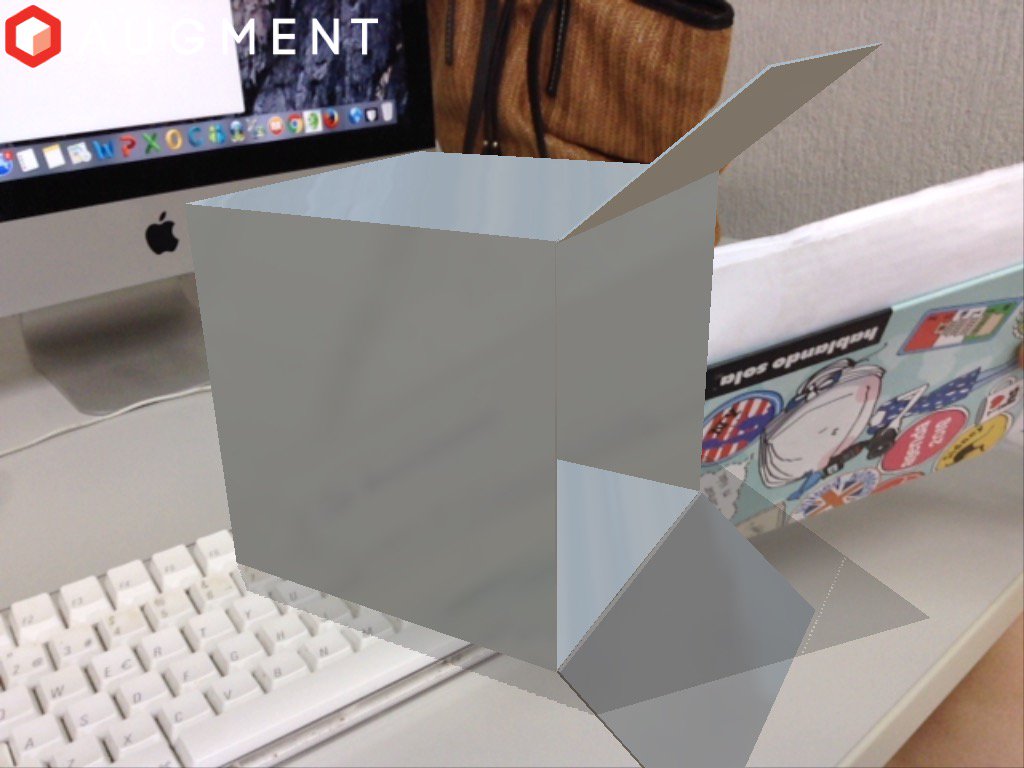 marinaarrabal's tweet photo. 'Aurasmabox' en Realidad Aumentada #AR con #augment: https://t.co/M1TnacRzC2 @AugmenteDev #edticUIBCE pruebas https://t.co/tDe0lbe68b