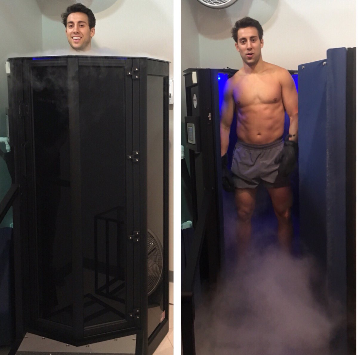 Stop by and check out @cryobalance in Novi. Great recovery tool. #cryotherapy