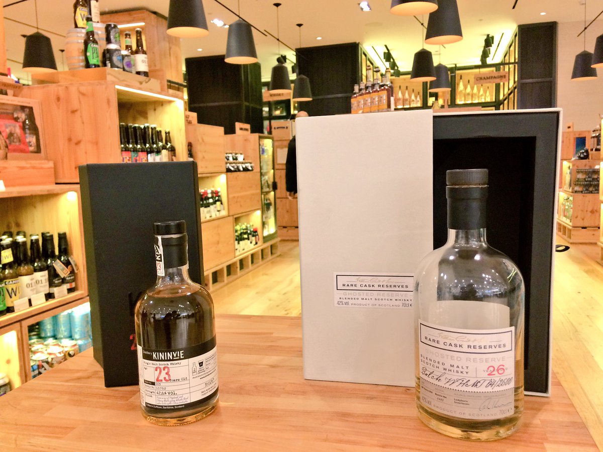 AncientReserves's tweet photo. All set up for some sampling @SelfridgesWine Shop #Oxford St! Come try some gorgeous #Kininvie & #RareCaskReserves! https://t.co/PRnZwOp0Bv