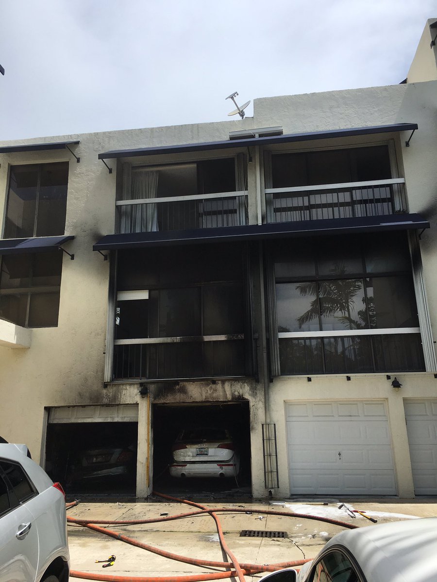 CityofMiamiFire's tweet image. Multiple KBFR &amp;amp; MFD units OTS of a working fire on E Enid St. Fire now under control. @wsvn @WPLGLocal10