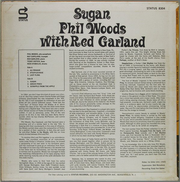 karyobin014's tweet photo. #PhilWoods With #RedGarland – Sugan   Status(US) – ST 8304  1957
https://t.co/yXSmfGKxL8 #Jazz
#RayCopeland(tp) https://t.co/ST6xqTqYw8