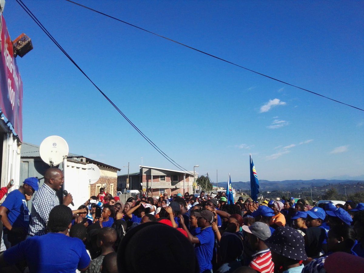 Our_DA's tweet image. .@MmusiMaimane: We must ensure this Ward has a DA Cllr. so that service delivery happens. #KeepMakingProgress