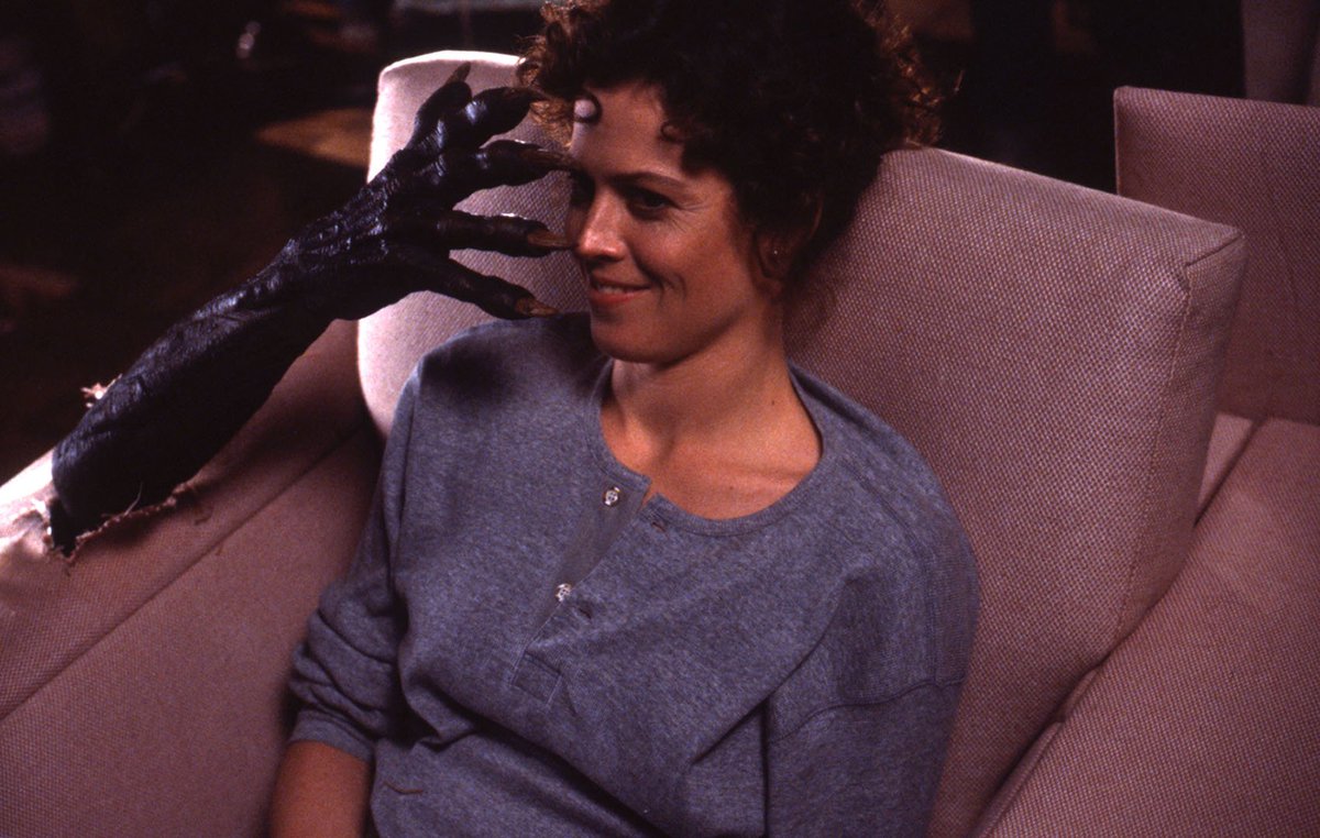 This Is Not Porn on X: Sigourney Weaver about to film the armchair scene  in Ghostbusters. t.coxPFxDdxuqy  X