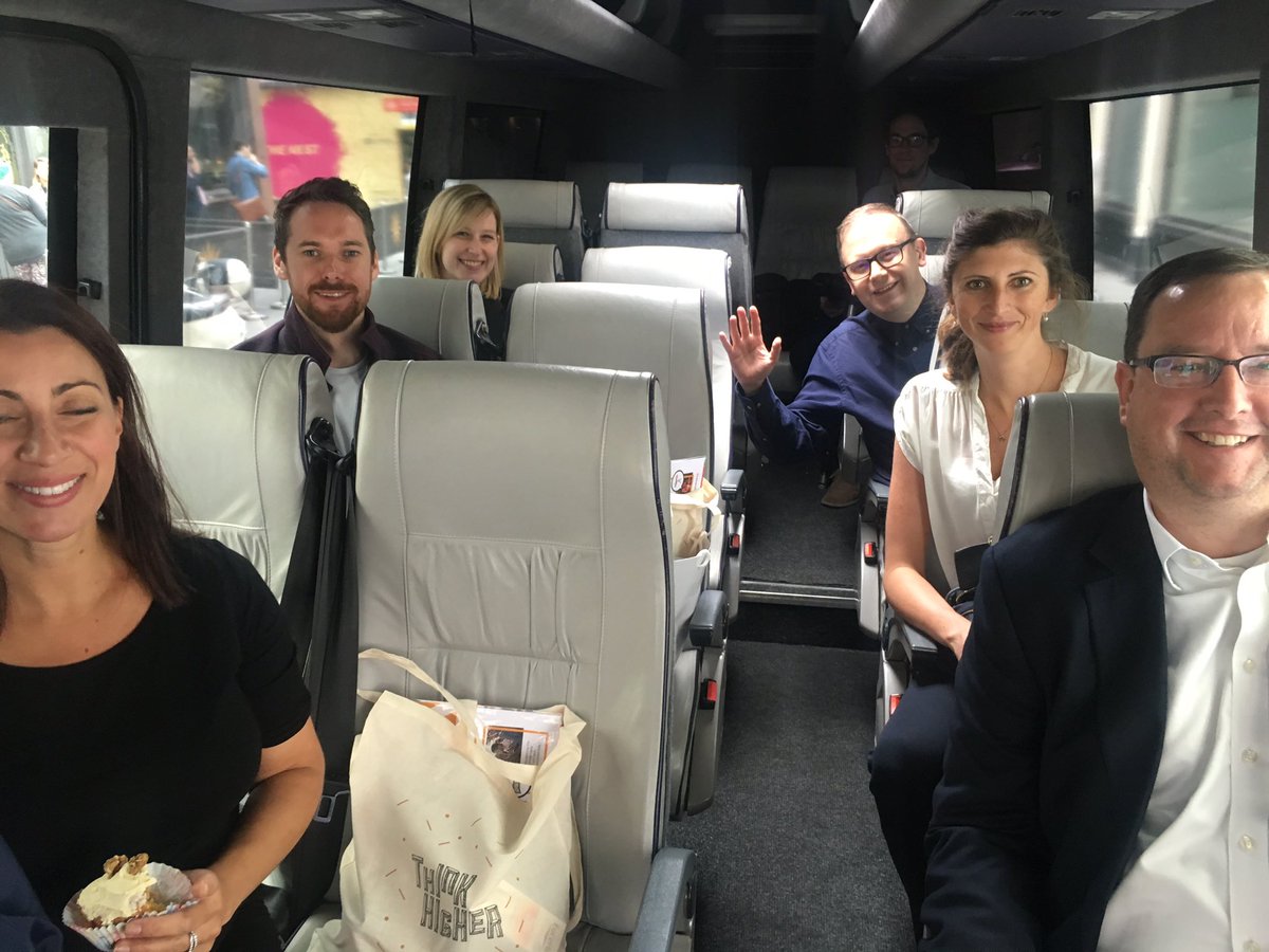 PRWeekAwards's tweet photo. Off to the last stop of the day for the #PRWKSiteVisits 😁 Another great day with a great bunch of #PRWeekJudges https://t.co/GwCb9pAXPz