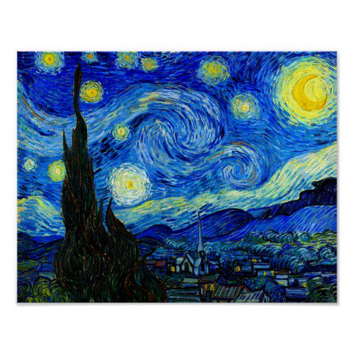 GalleryGreats's tweet photo. Starry Night by Van Gogh #FineArt Poster Print https://t.co/HauTQRCwSp https://t.co/wleZxs6Sh4