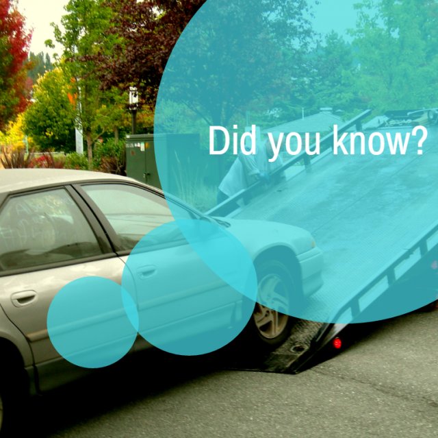 Wisdom Wednesday: Flatbed tow trucks eliminate the possibility of causing damage to your car’s transmission.