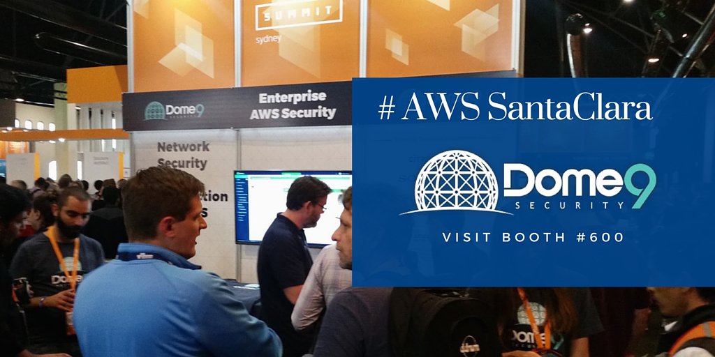 Dome9's tweet image. Learn why @Dome9 an #AWS #AdvancedTechnologyPartner is the #CloudSecurity expert - Booth*600 -#AWSSummit Santa Clara