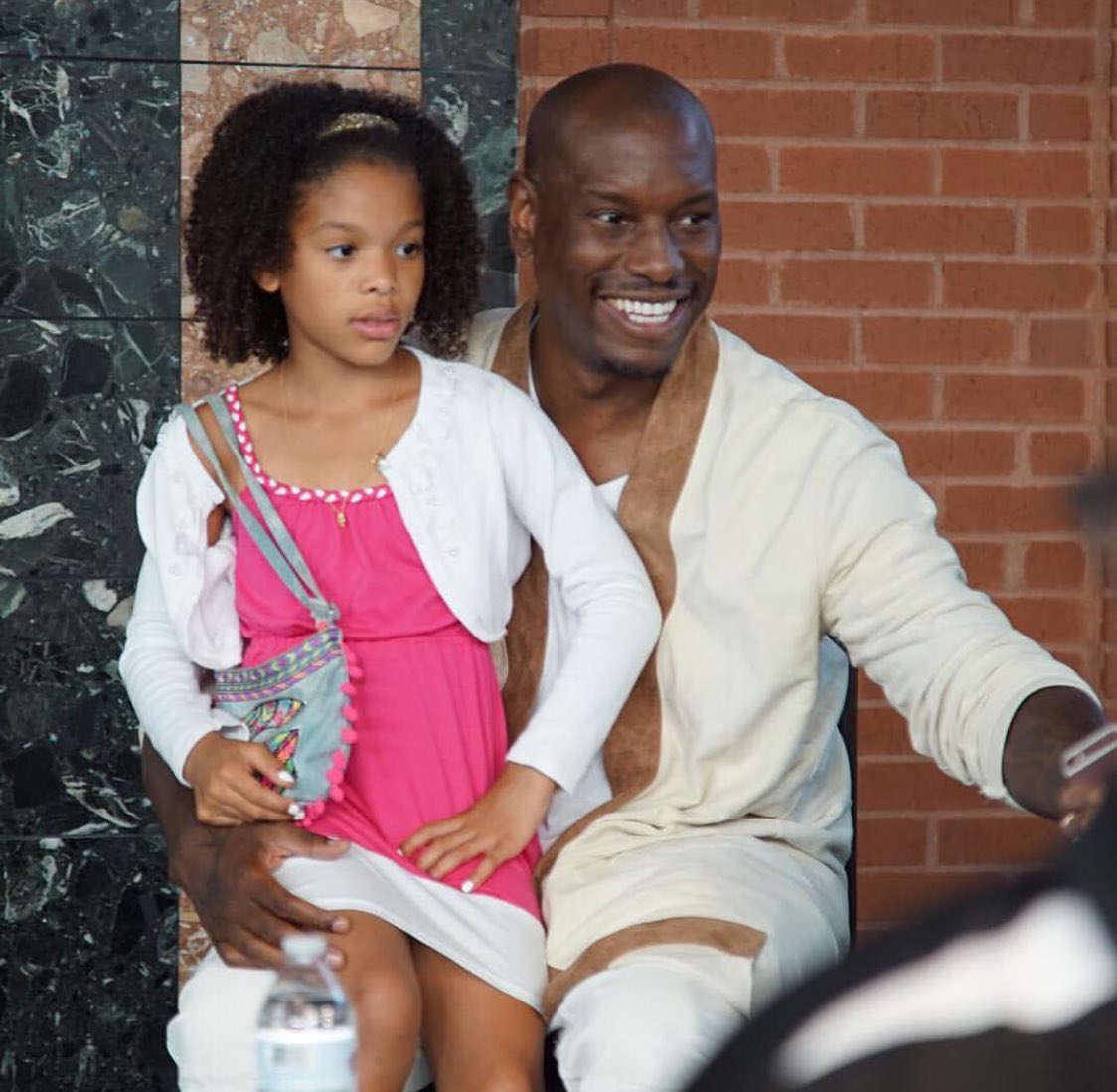 tvonetv's tweet image. #StrategyForChange @Tyrese and his daughter ❤️