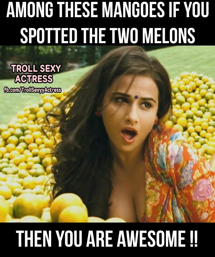 Troll Sexy Actress On Twitter Vidyabalan 😂 