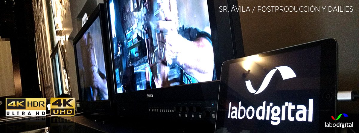 LaboOficial's tweet image. Trabajo de Remasterización de Trailer en HDR de Sr. Ávila @HBOLAT Postproducción y Dailies de la misma #OnlyAtLabo