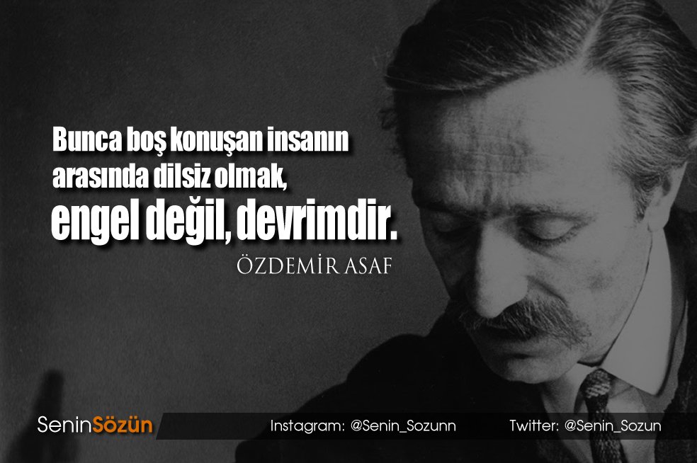 Hele ki bugünlerde...

#ÖzdemirAsaf