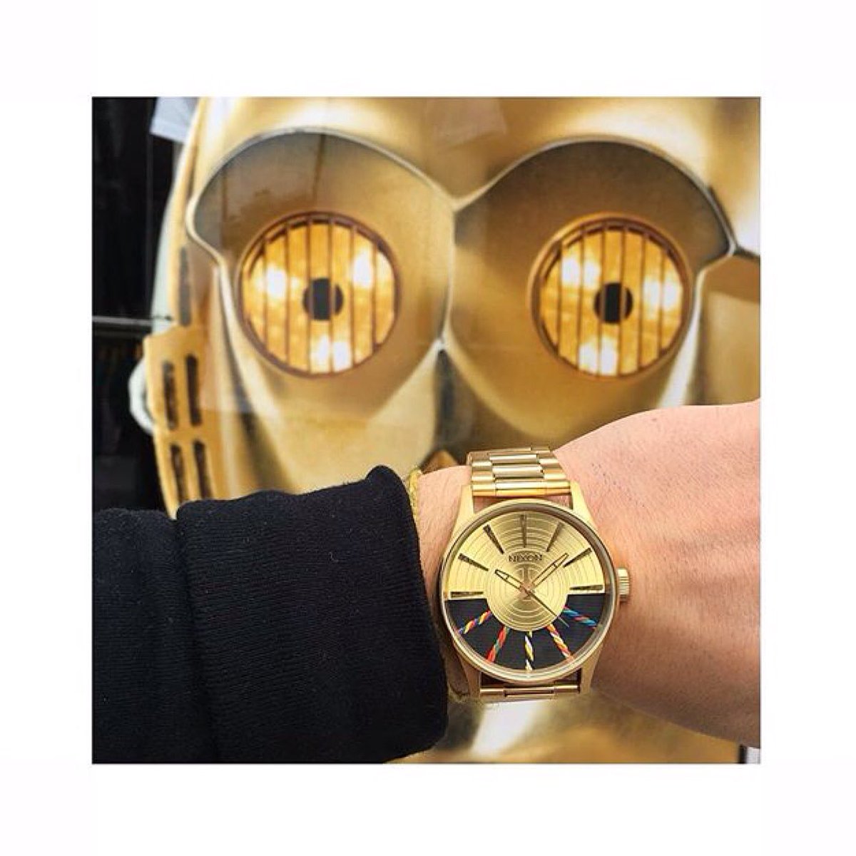 NixonMX's tweet photo. The Sentry SS 
Con las características únicas de la Colección STAR WARS | Nixon. 
Venta Online @palaciohierro https://t.co/WBjUB1vWGG