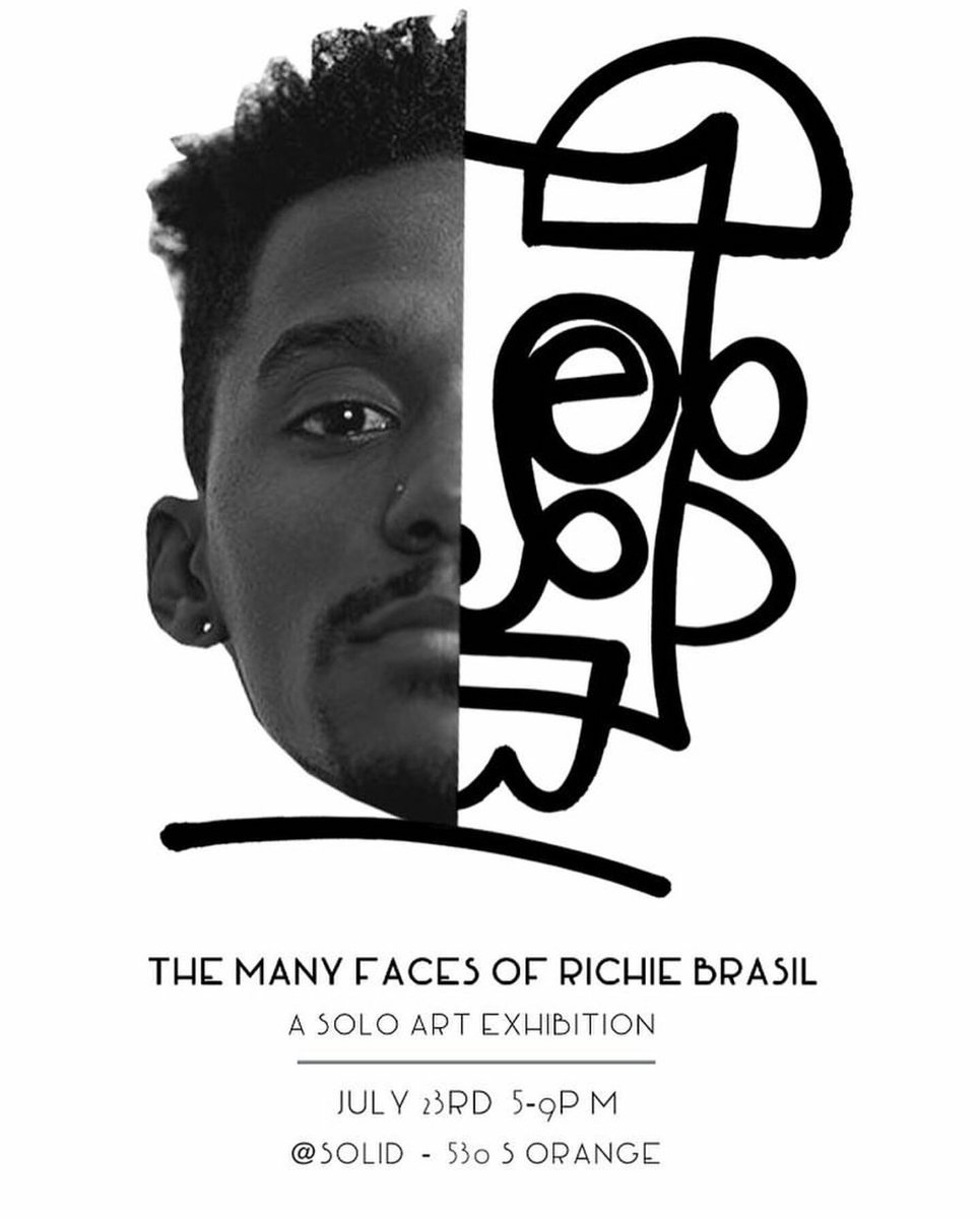 solidsrq's tweet photo. Going down July 23rd in store from 5-9pm! @richiebrasilart https://t.co/Yu9gI7iCft