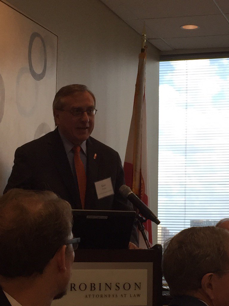 GRLobby's tweet photo. thrilled to have @UF @PresidentFuchs as our guest for today's @grayrobinsonlaw #CommunityLeaderForum! #GoGators https://t.co/5HYjijS96n