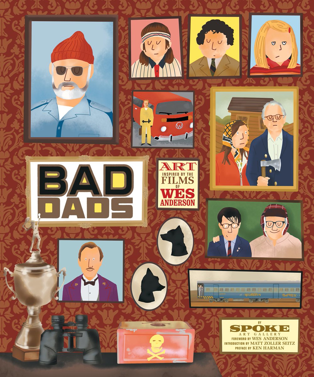 The 3rd volume in the Wes Anderson Collection is coming your way next month.
#BadDads
buff.ly/29BxSMt