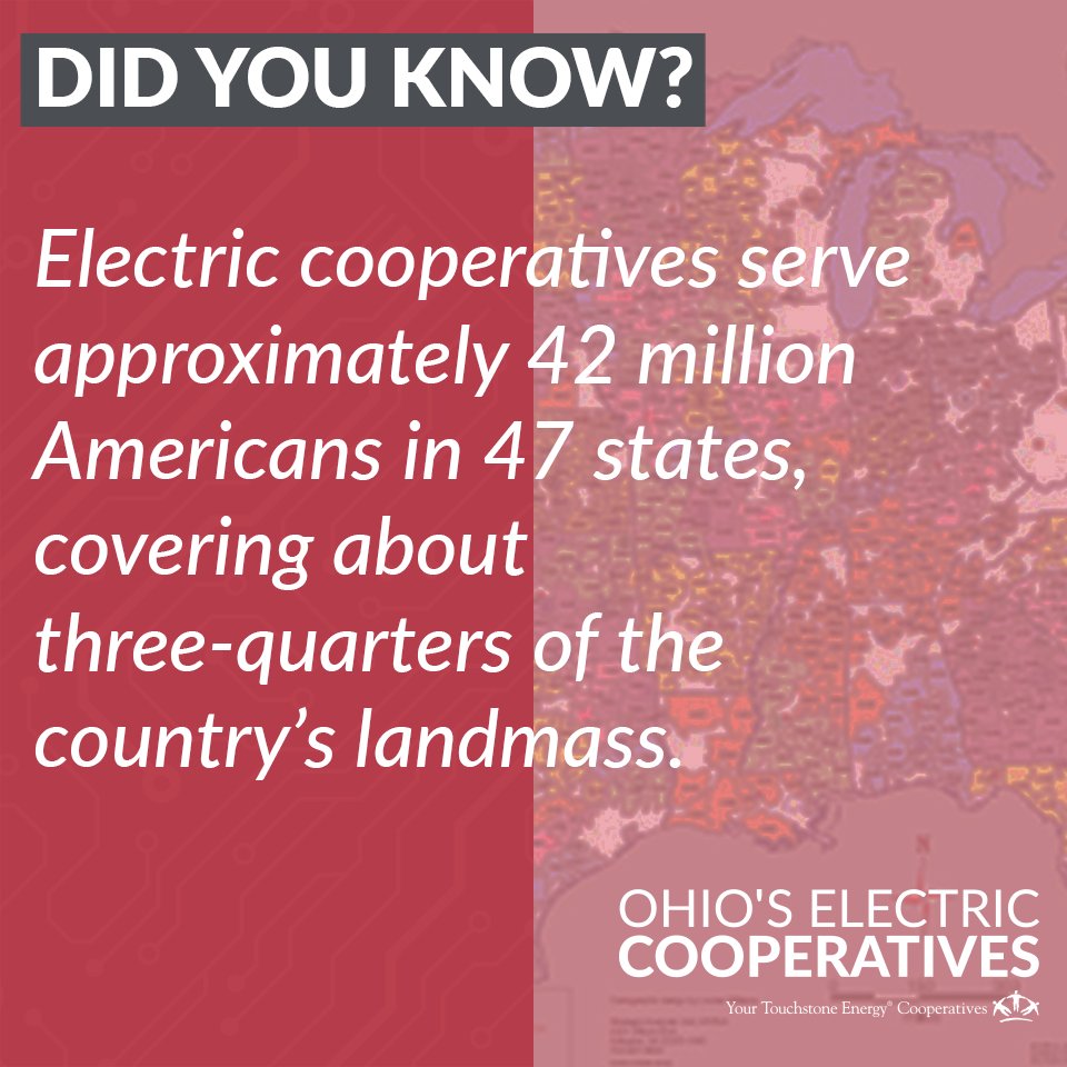 As an electric co-op member, you are part of a huge national community.