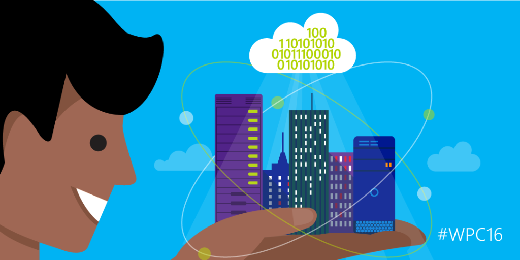 msPartner's tweet photo. "The cloud is the new normal." @gavriels1 https://t.co/Z8tTXPMSqn #WPC16 https://t.co/lFUu2tF12T