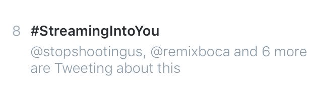 ArianaToday's tweet photo. #StreamingIntoYou is trending! Keep streaming &amp; tweeting https://t.co/ZJ9PsKzssJ https://t.co/kRkQavtUQI
