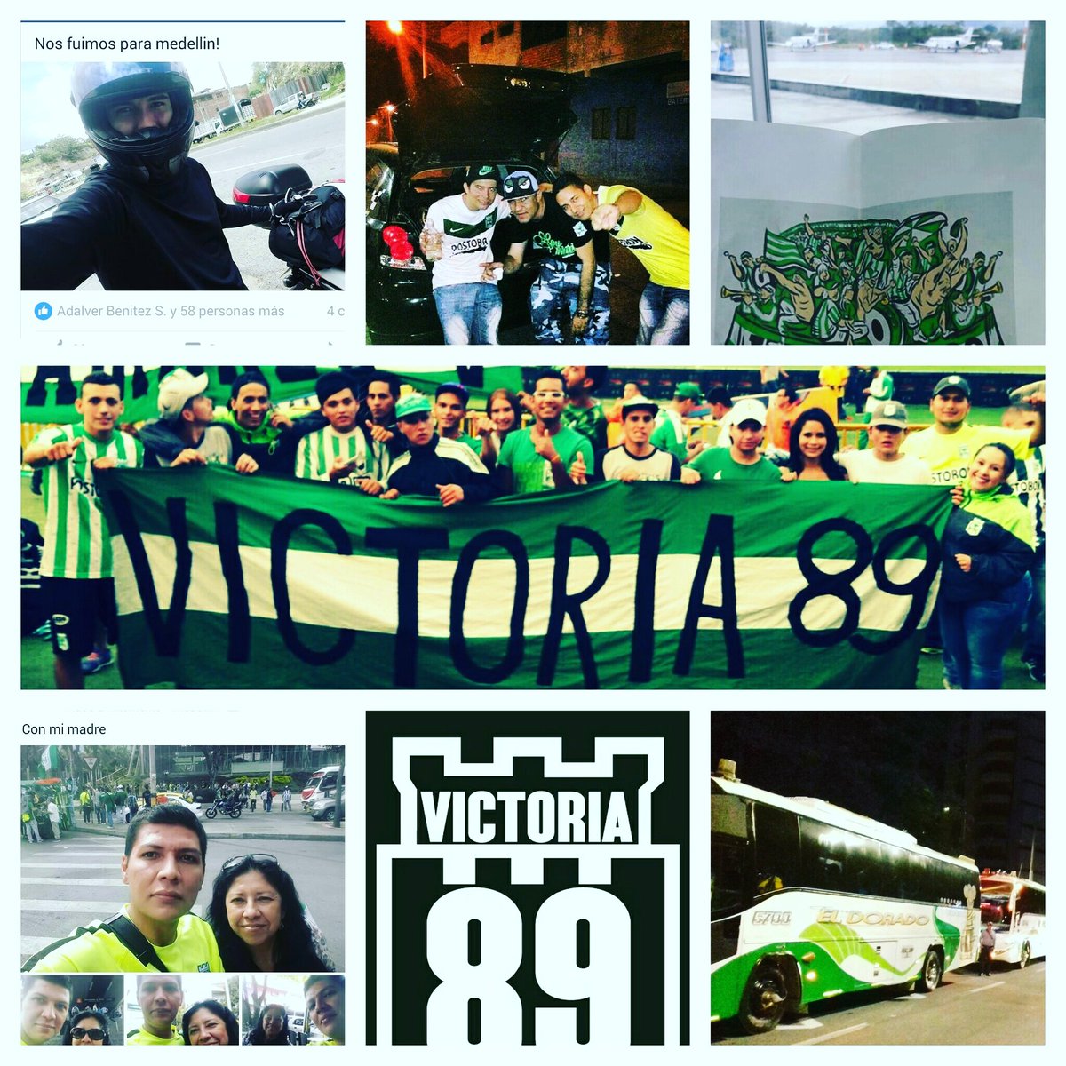 LdsVictoria89's tweet photo. En moto,en carro, en avion, en excursion ya victoria 89 pte la banda que alienta Vamos! #Sueñocontinental #losdelSur https://t.co/wbyq5UgXGA