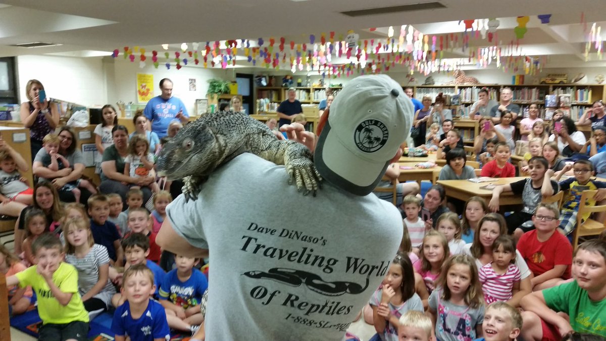 Pattikring44's tweet photo. Zany the Black Throat Monitor, BF Summer Library. #WeAre44 #BFLRC https://t.co/MCXQa6kay5