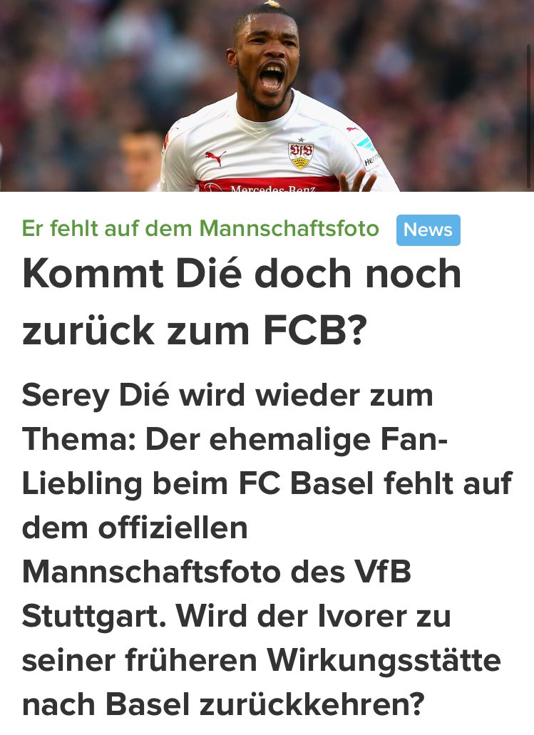 Fc_Basel1's tweet photo. #FCBaselTransfer
Kehrt Serey Dié doch zum FCB zurück? ❤️💙
#rotblaulive #FCBasel https://t.co/r2kgQ5VvnG