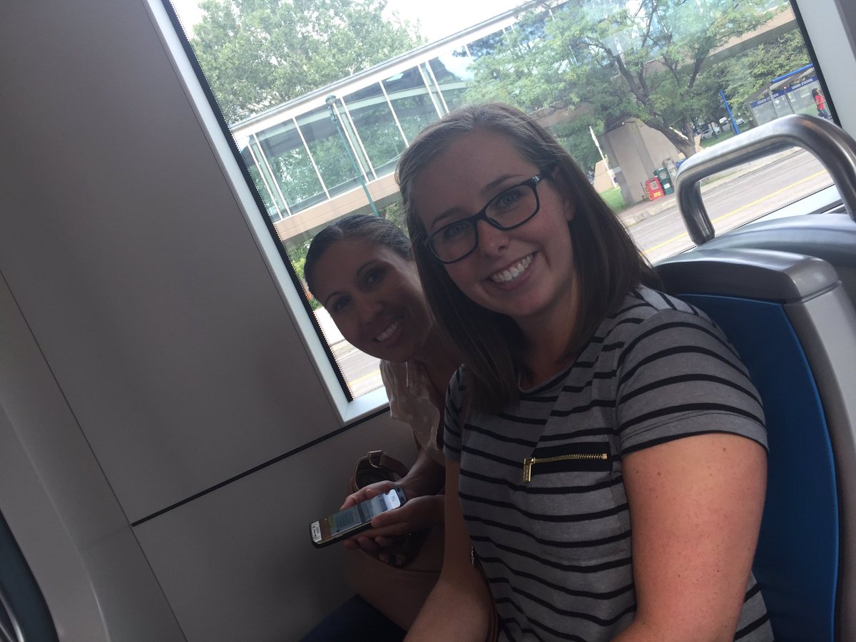 kristilshinn's tweet image. We are riding the KC Streetcar! #mathdesire #mathplus2016