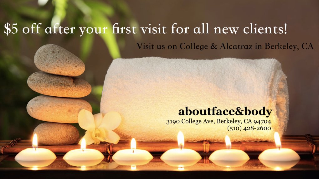 AFABSPA's tweet image. 🌷  Need to relax after work? Take $5 off after your first visit, and apply it to your next session! 🌷