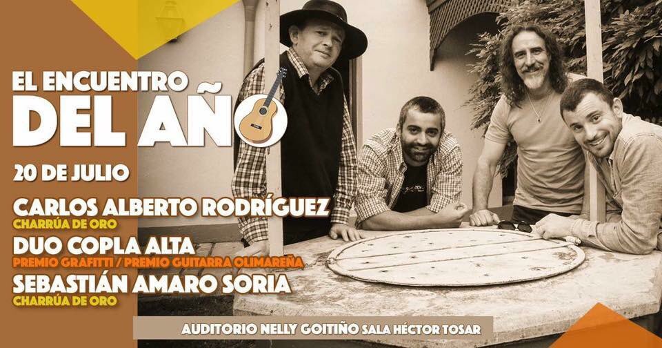 20 de julio 
Entradas por Tickantel-ABITAB- RedPagos
"Encuentro del año"