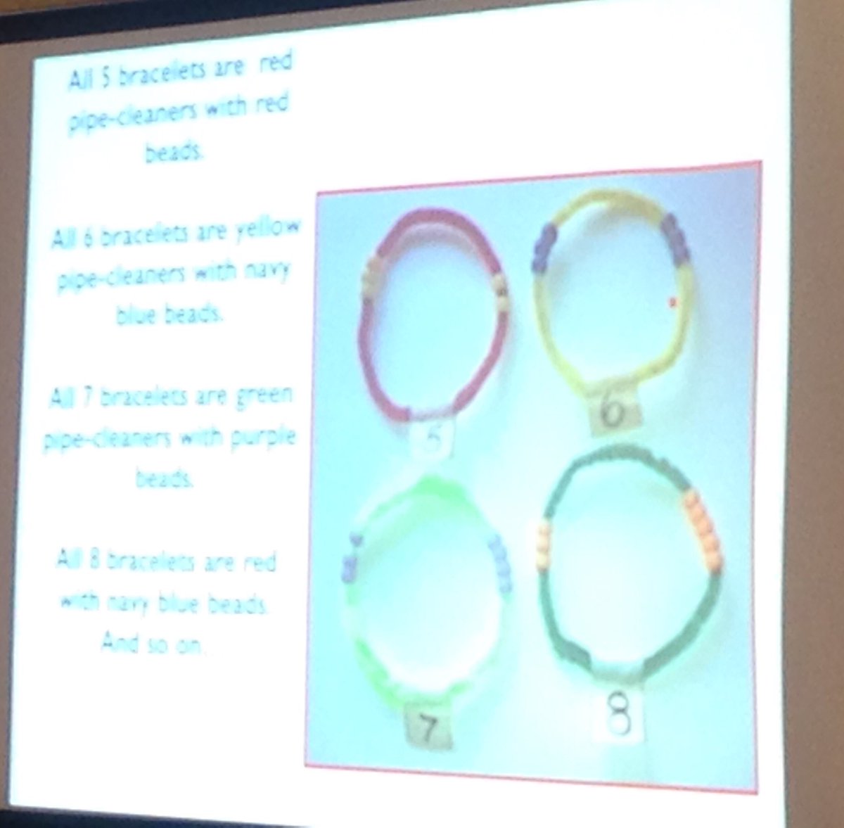 meyersmonarchs's tweet image. Love these # bracelets! Thx Catherine Kuhns😊 @gregtangmath #mathplus2016