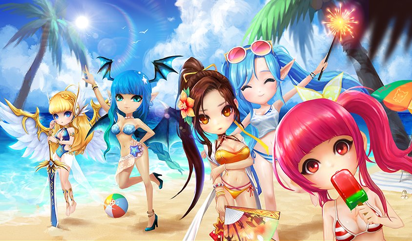 summonerswarapp on Twitter: "New beach transmog skins are making a splash this summer with the v2.1.8 Update! Check them out in-game! ☀🌊… "