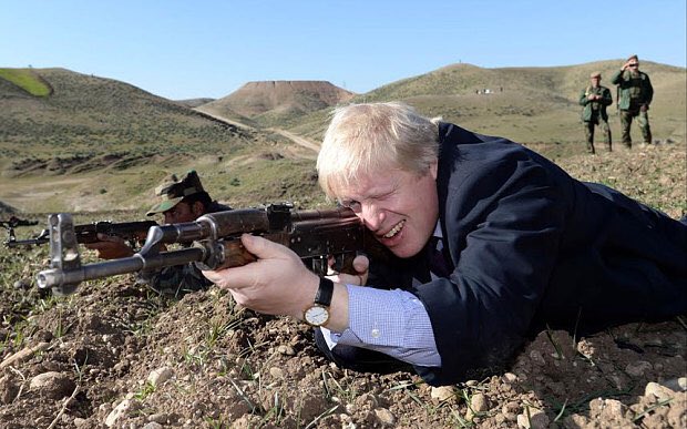 darrenmccaffrey's tweet image. Britain's new Foreign Secretary @BorisJohnson.