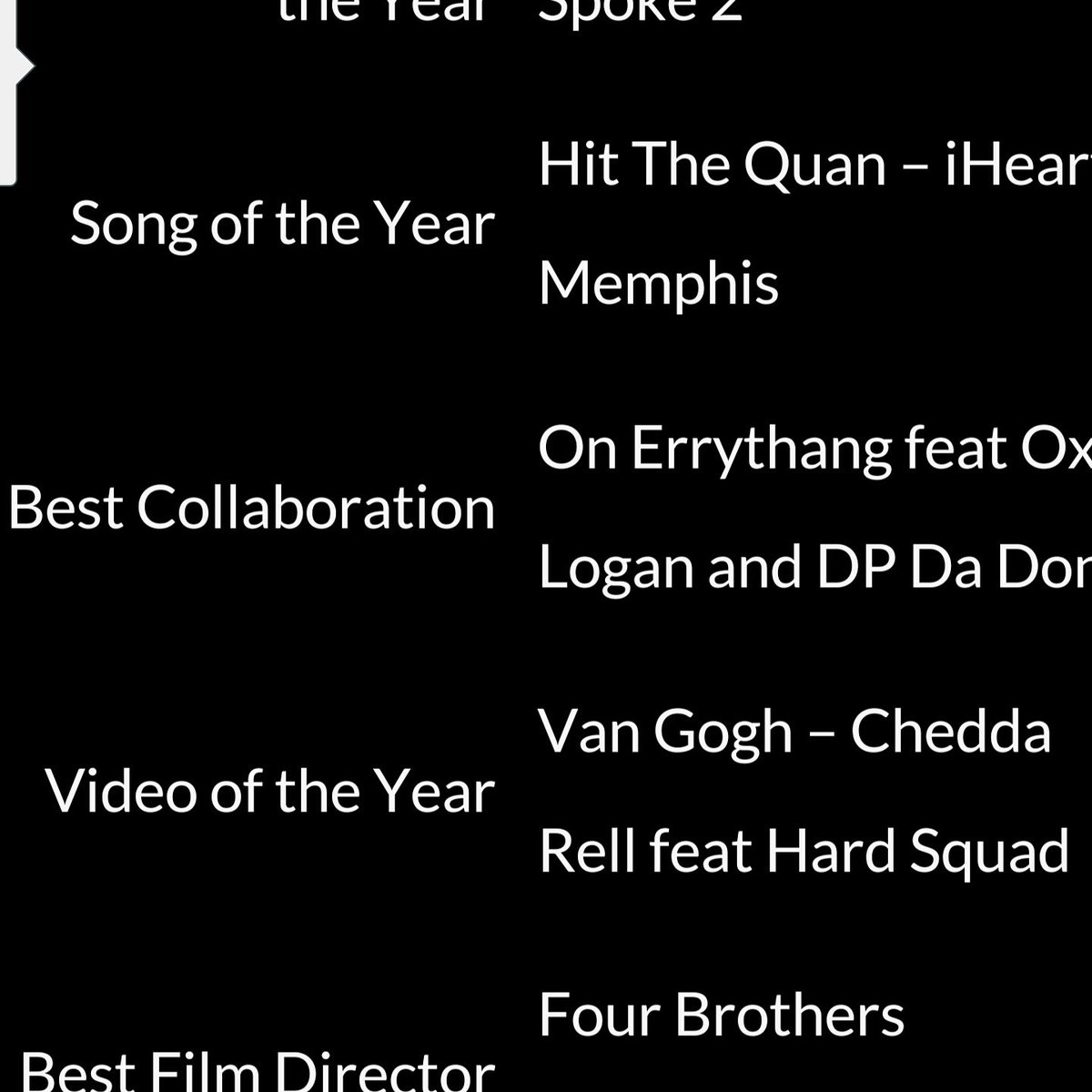 DavidProffitt4's tweet photo. Just gat the call from the scmawards an CARTELGANG won best collaboration of the year s/o to everybody dat voted #CG https://t.co/cj4BpQk6sT