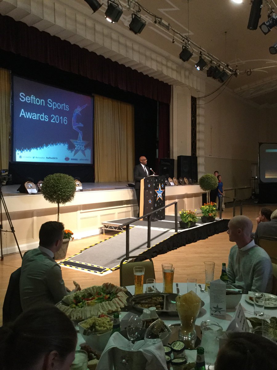 activesefton's tweet photo. And we’re off! Good luck to all nominees #seftonSA16 https://t.co/6lr8FldSz0