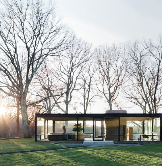 FeldsparBrook's tweet photo. Need a weekend escape from #nyc?The architectural wonder of Philip Johnson's Glass House in New Canaan is perfect! https://t.co/588WJI4gG8