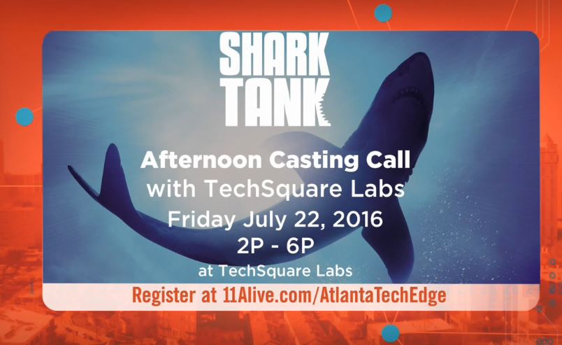 ATLTechEdge's tweet photo. Calling all #entrepreneurs! Audition for a chance to be on @ABCSharkTank: https://t.co/2Mt5Hl3grN #funding #sharks https://t.co/cdMoUdhg0I