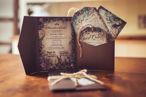 GorgeousInvites's tweet photo. Gorgeous #AliceinWonderland #weddingplanning #weddingwednesday #bestofetsy https://t.co/vz4rCsBRSA https://t.co/kmKh6bjAuh
