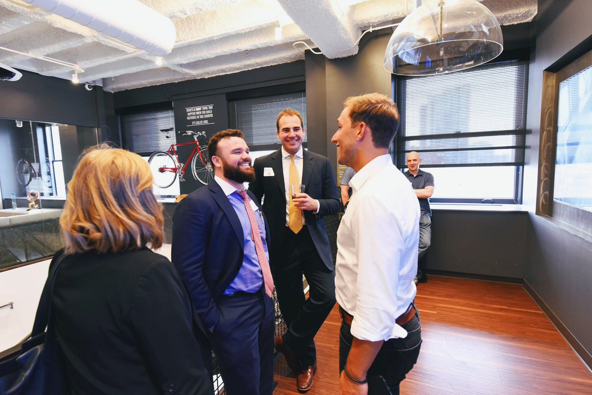 WolfPoint_Adv's tweet photo. Wolf Point CEO's attend VIP Open House of 1871's expansion. 1871 has members among over 460… https://t.co/dvifdd0b0J https://t.co/kG1e01jgnL