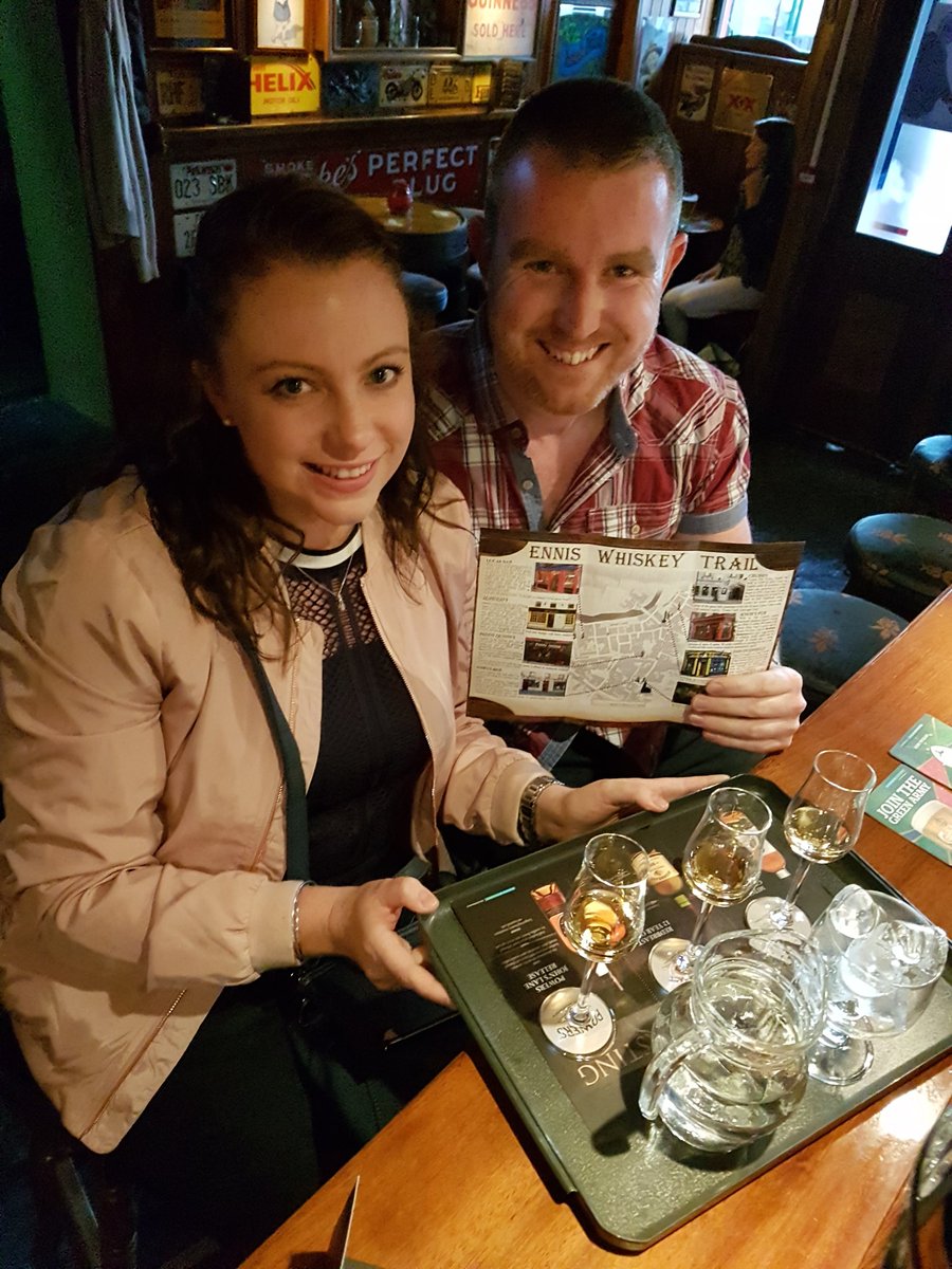 Enjoying a #whiskey flight <a href="/lucasbarEnnis/">Darragh McAllister</a>