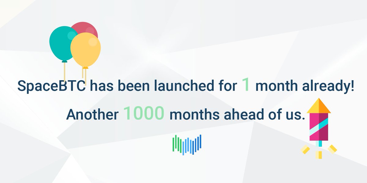 spacebtc's tweet photo. Every milestone is important to us! #spacebtc #bitcoin #litecoin #blockchain https://t.co/WUBOjDjCa1