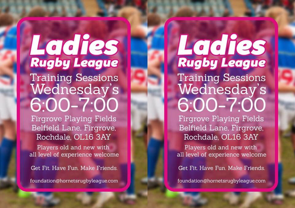 RochdaleHornets's tweet photo. .@HornetsLadies team is recruiting new players #RochdaleHour no experience necessary just enjoy new challenges https://t.co/hBV5Zya6rB