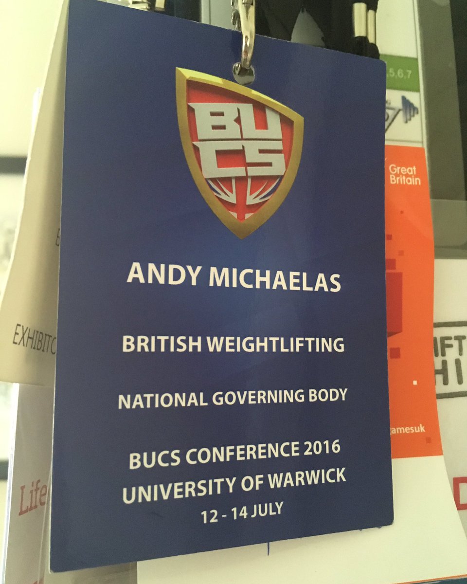 MCRWeightlift's tweet photo. Great conference from @BUCSsport at @warwicksport! Also helping us get #Active https://t.co/bY3f6Vy1Zx