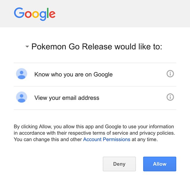 deep_sharma's tweet image. Pokemon Go Updates Limit Google Account Access, More  #techme feedproxy.google.com/~r/allfacebook…