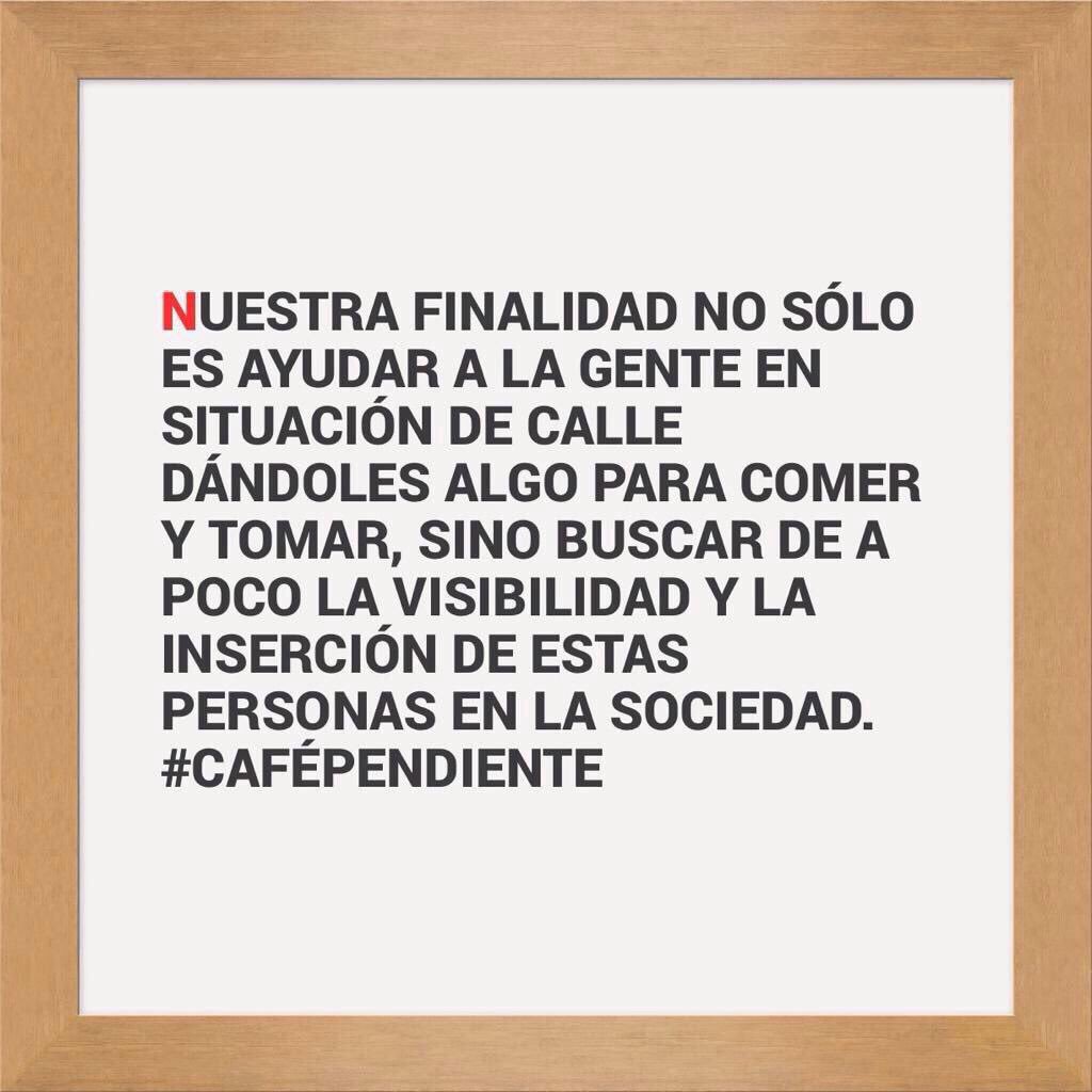cafependientep's tweet photo. @alexjohnsonc  el café es solo el pretexto también se puede dejar comida  en los establecimientos unidos 🙂 https://t.co/WnUMQEPjZs