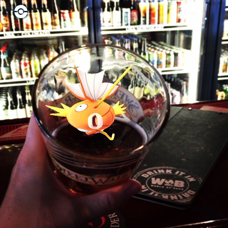 Pints4PDOrlando's tweet photo. Go home #Pokemon you're drunk! 

#pokemongo #craftbeer #beer #beeraofinstagram #beers #drunk #fish #magikarp https://t.co/wI8lTIpc9X