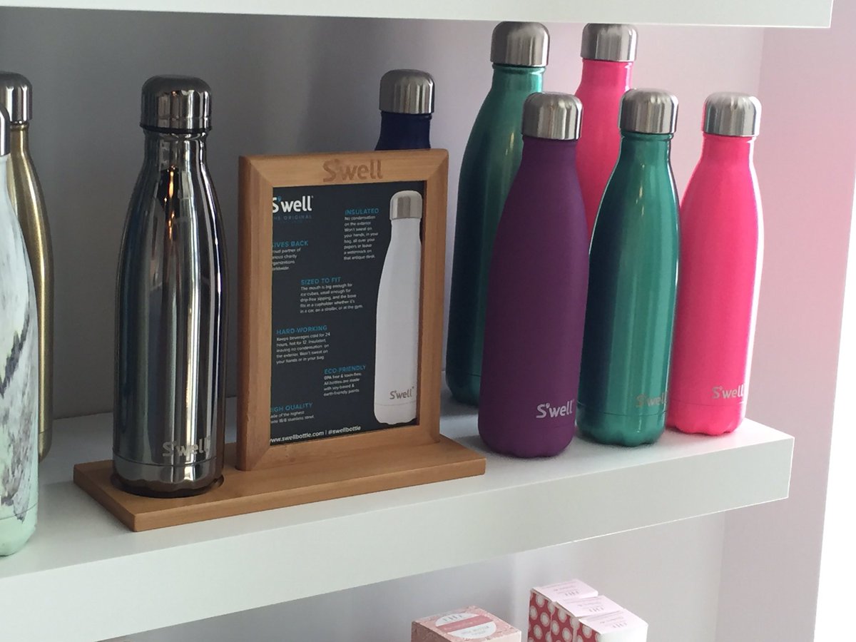 drift_float's tweet image. These @swellbottle are for sale now at the studio. Drink up!