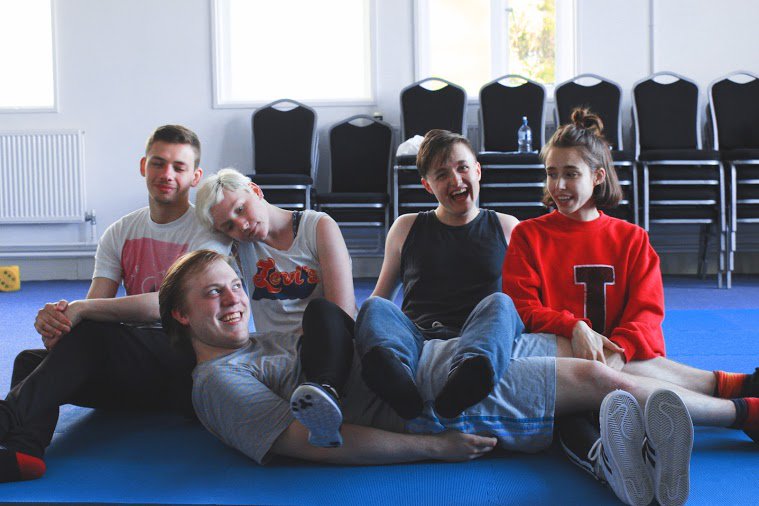 StudiospaceBris's tweet photo. @TGwtHH rehearsals underway! Looking forward to the next six nights @AlmaBristol https://t.co/rmkFZphZw1