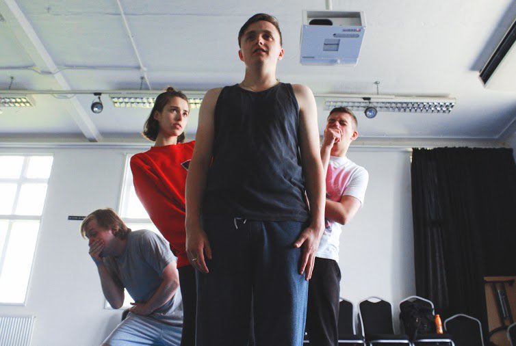 StudiospaceBris's tweet photo. @TGwtHH rehearsals underway! Looking forward to the next six nights @AlmaBristol https://t.co/rmkFZphZw1