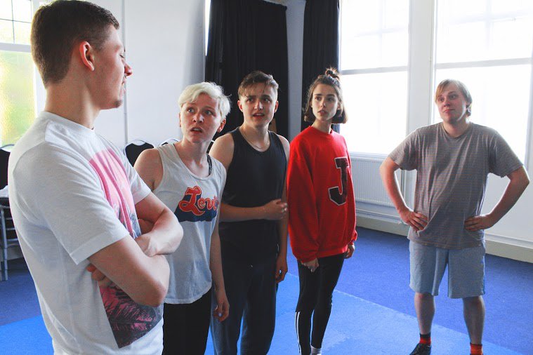 StudiospaceBris's tweet photo. @TGwtHH rehearsals underway! Looking forward to the next six nights @AlmaBristol https://t.co/rmkFZphZw1