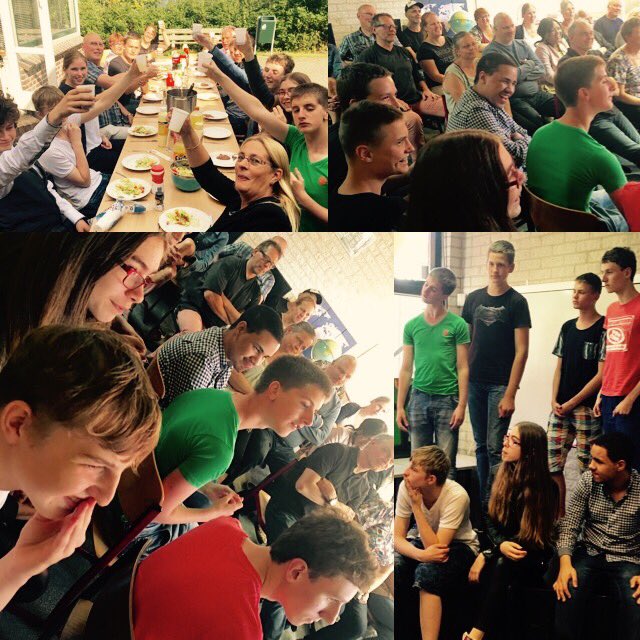 Afscheid derde klas Schakelstroom <a href="/VierTaalCollege/">VierTaal College</a> <a href="/VierTaal/">VierTaal</a> -mooie woorden-bijzonder moment!