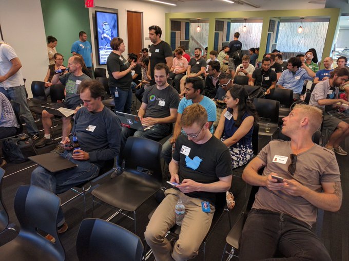 A great turnout for the first Twitter Developer Community meetup organized by local devs in Boston! #TapIntoTwitter<a href="/tag/tapintotwitter"class="tags"><span>#tapintotwitter</span></a>